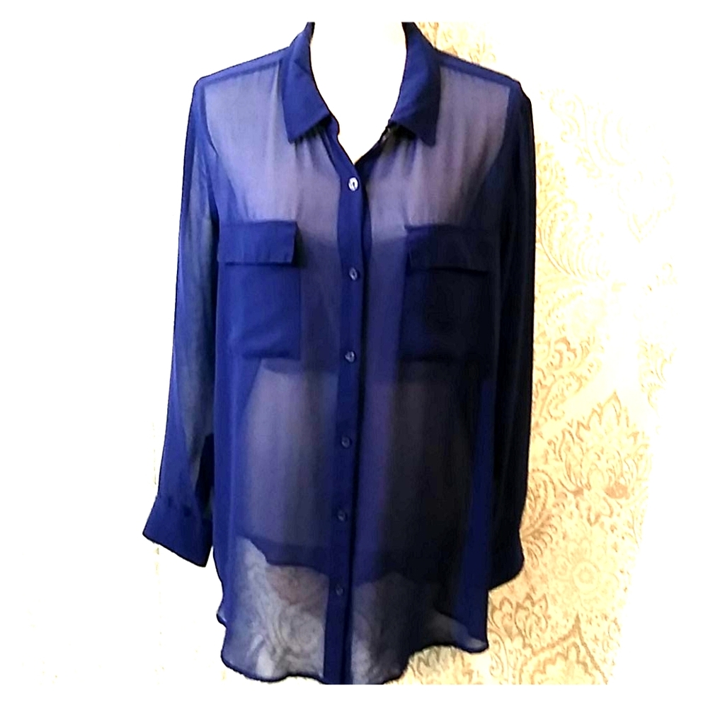 Sheer blouse